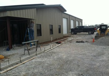 60x80x12  shop building-  $ 25,000 plus taxes